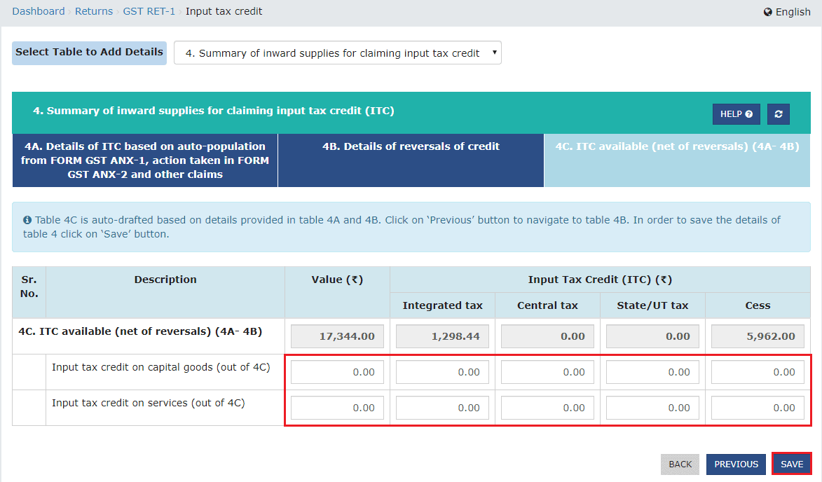 NEW GST RETURN FORM GST RET-1 - Filing Of GSTR-1 Return